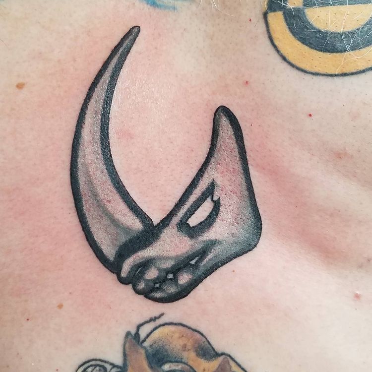 Mudhorn Signet Tattoo by @andrew_felontattoo_phillips