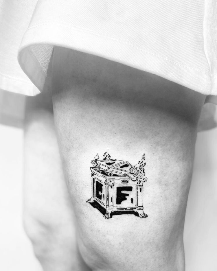 Pandoras Box Tattoo by @la_amicale