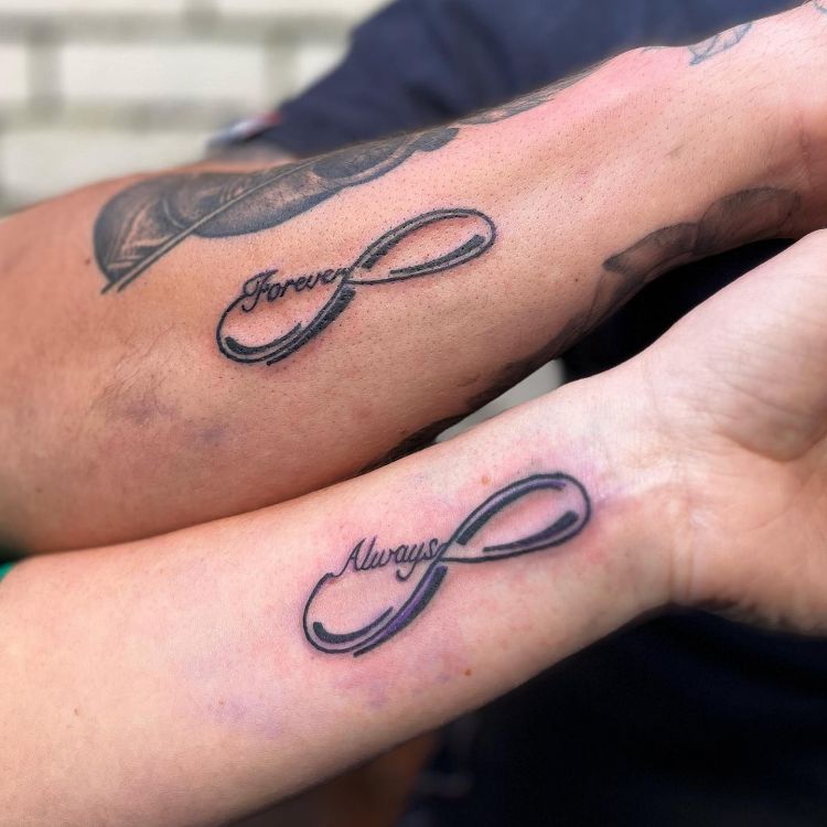 Always & Forever Tattoo by @crookedluke