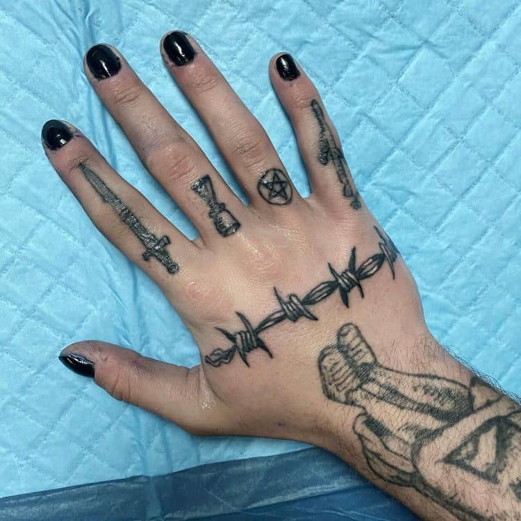 Details 98+ about hand tattoo ideas unmissable .vn