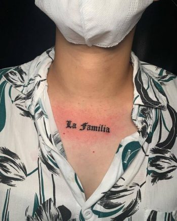 Lafamilia Tattoo by @o.a.k_art