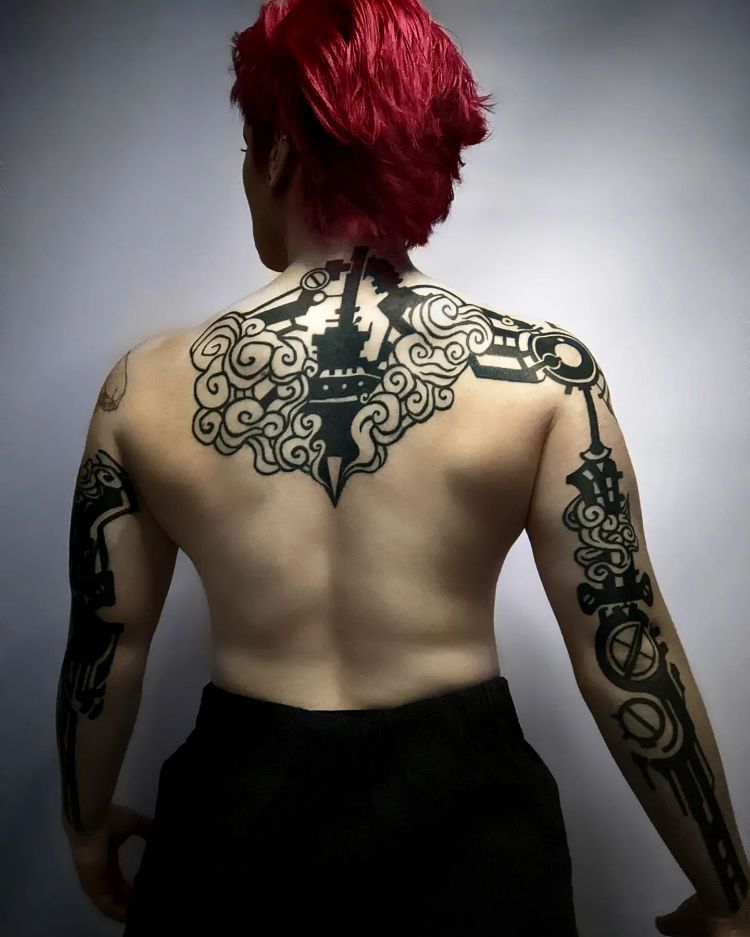 Vi Tattoo Arcane by @cerberus_cos