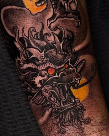 Dragun Tattoo by @chinotattomd