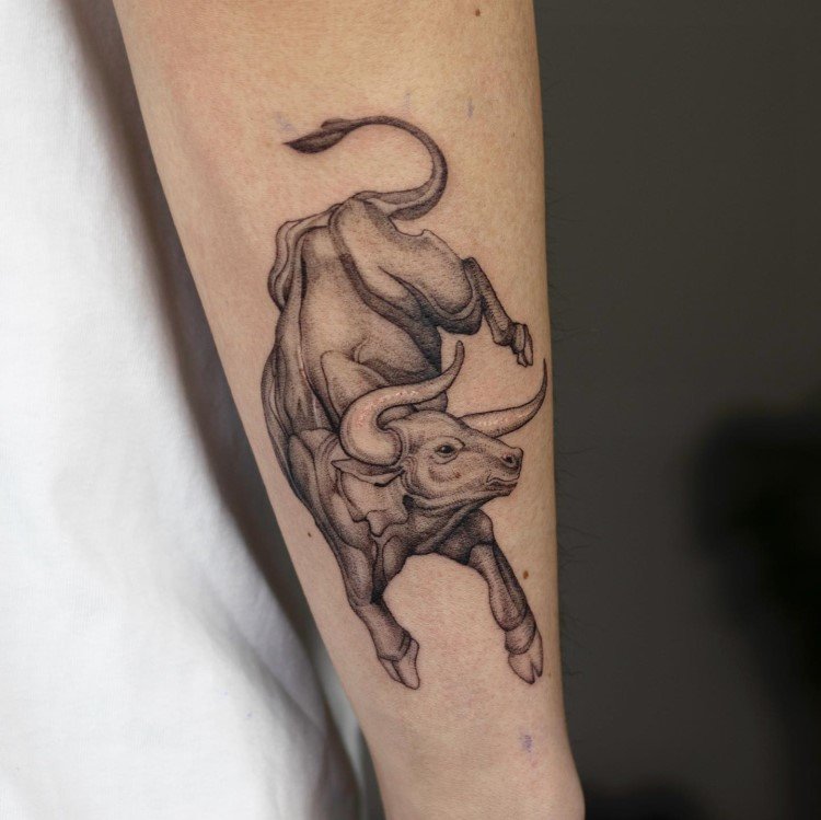 Traditional Ox Tattoo Bronctattooaus
