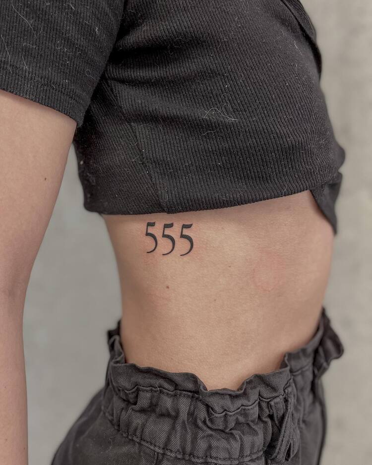 Exploring the 555 Tattoo Meaning, Origins, Symbolism, and Popularity